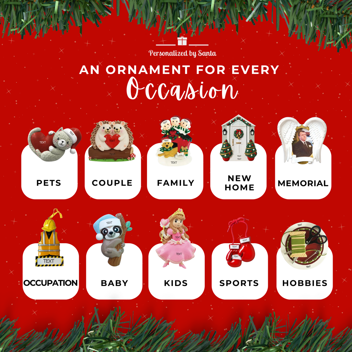 Baby with Present Ornament