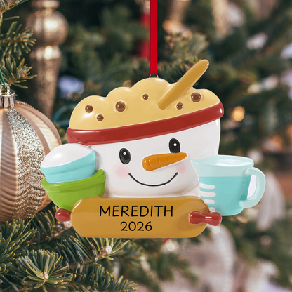 Ornement de pâtisserie des fêtes