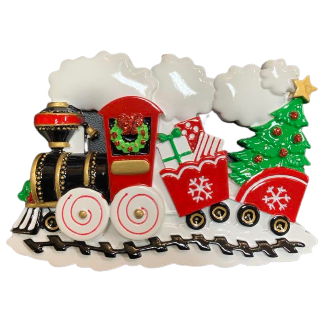 Festive Train Ornament