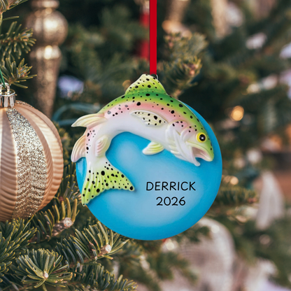 Rainbow Trout Ornament