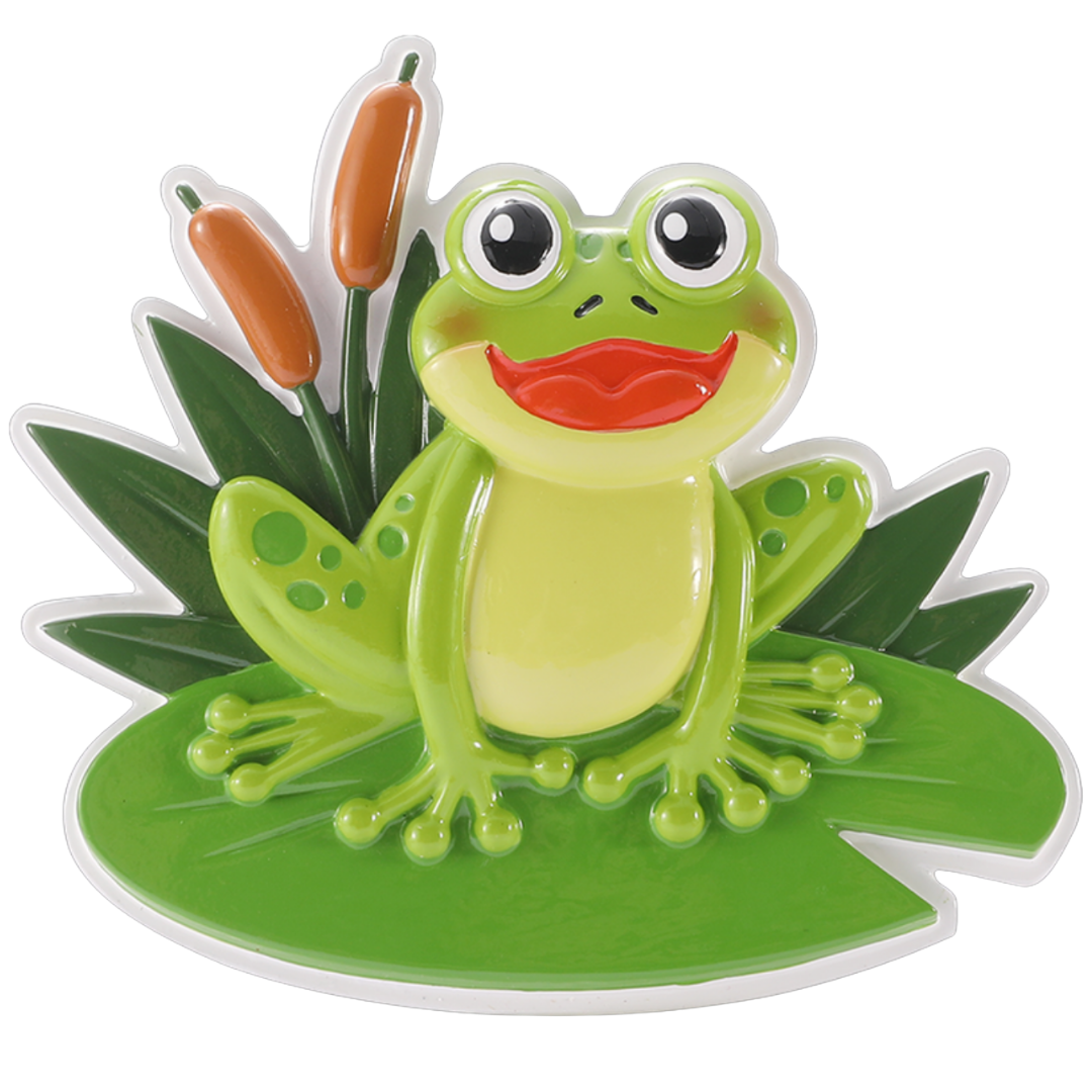 Frog on Lily Pad Ornament