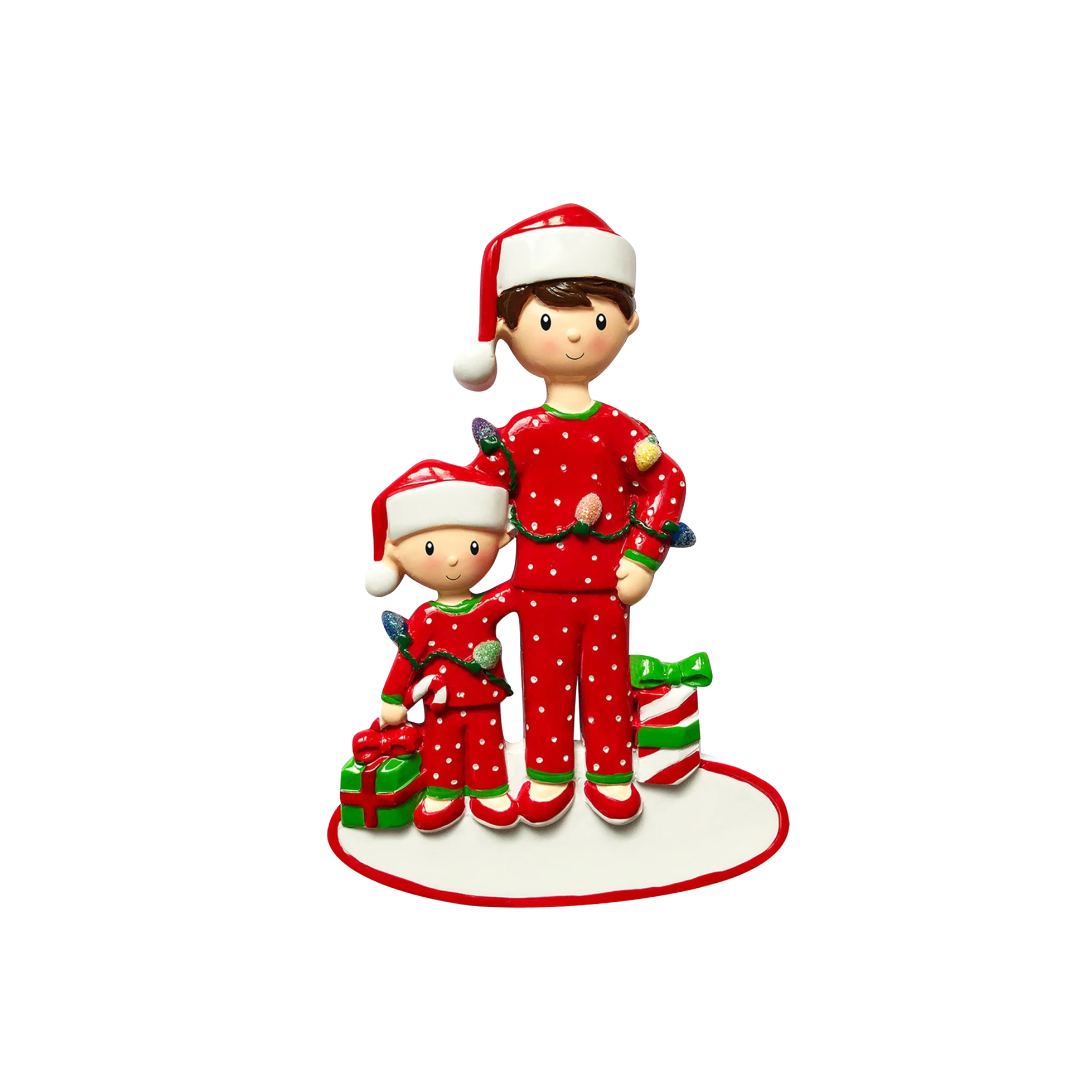 Dad with Child Ornament