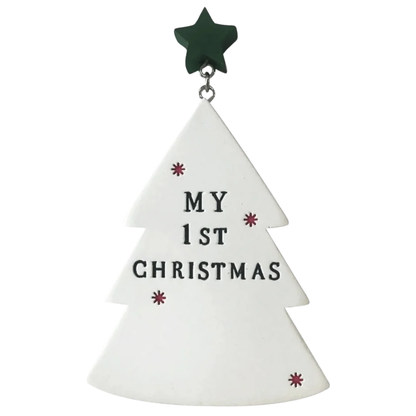 Baby’s First Christmas Tree Ornament