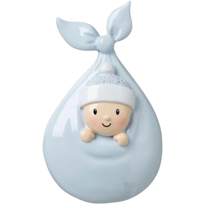 Blue Baby Bundle Ornament