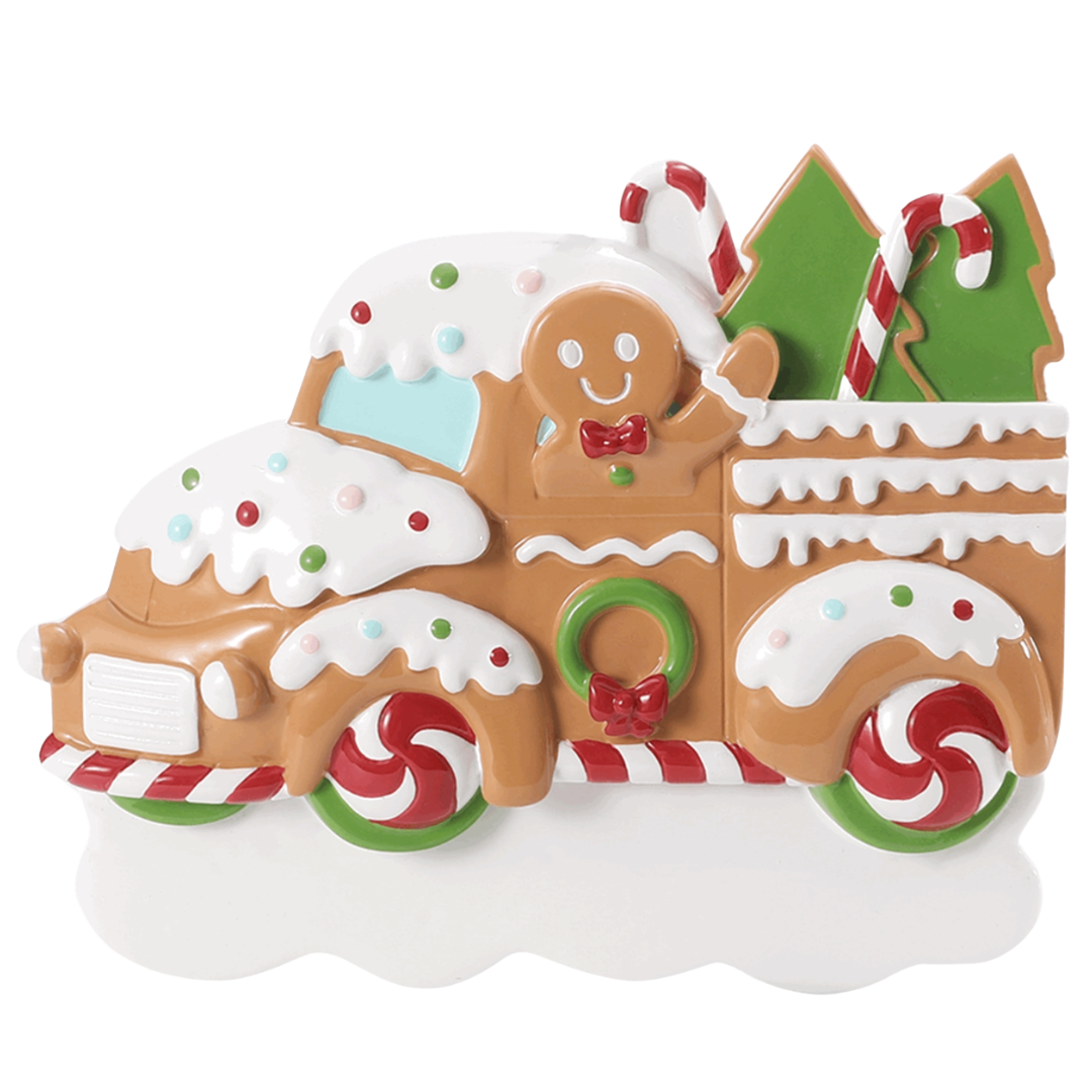 Gingerbread Truck Ornament
