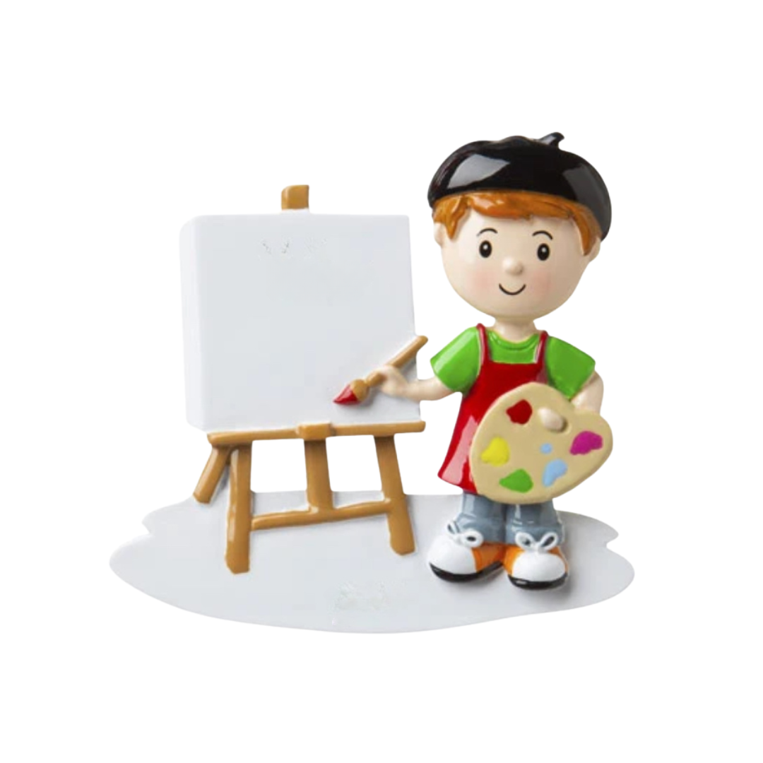 Ornement Garçon Artiste