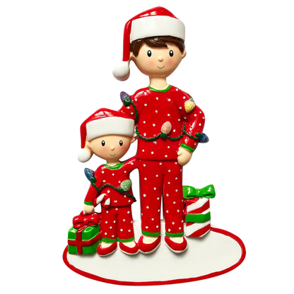 Dad with Child Ornament