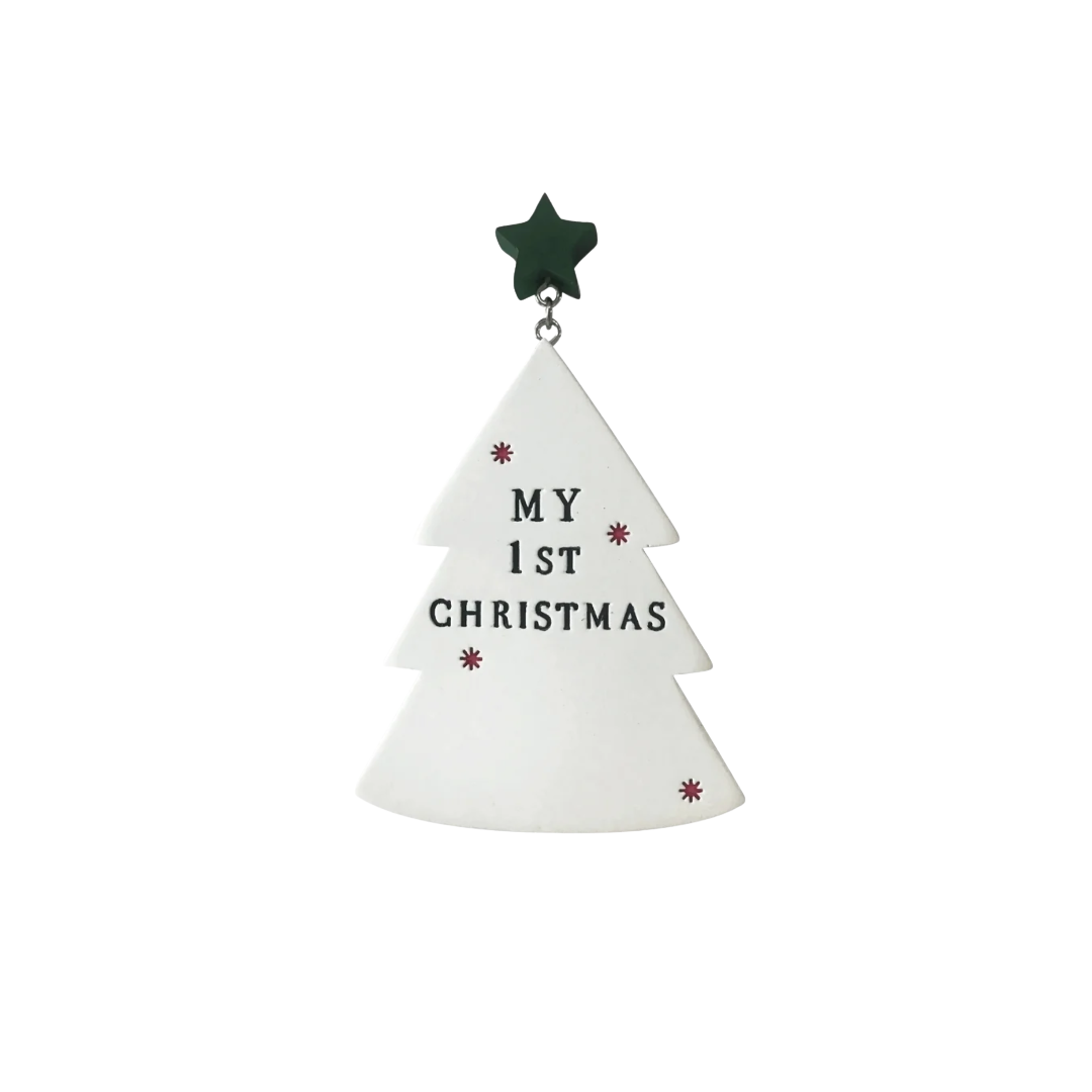 Baby’s First Christmas Tree Ornament