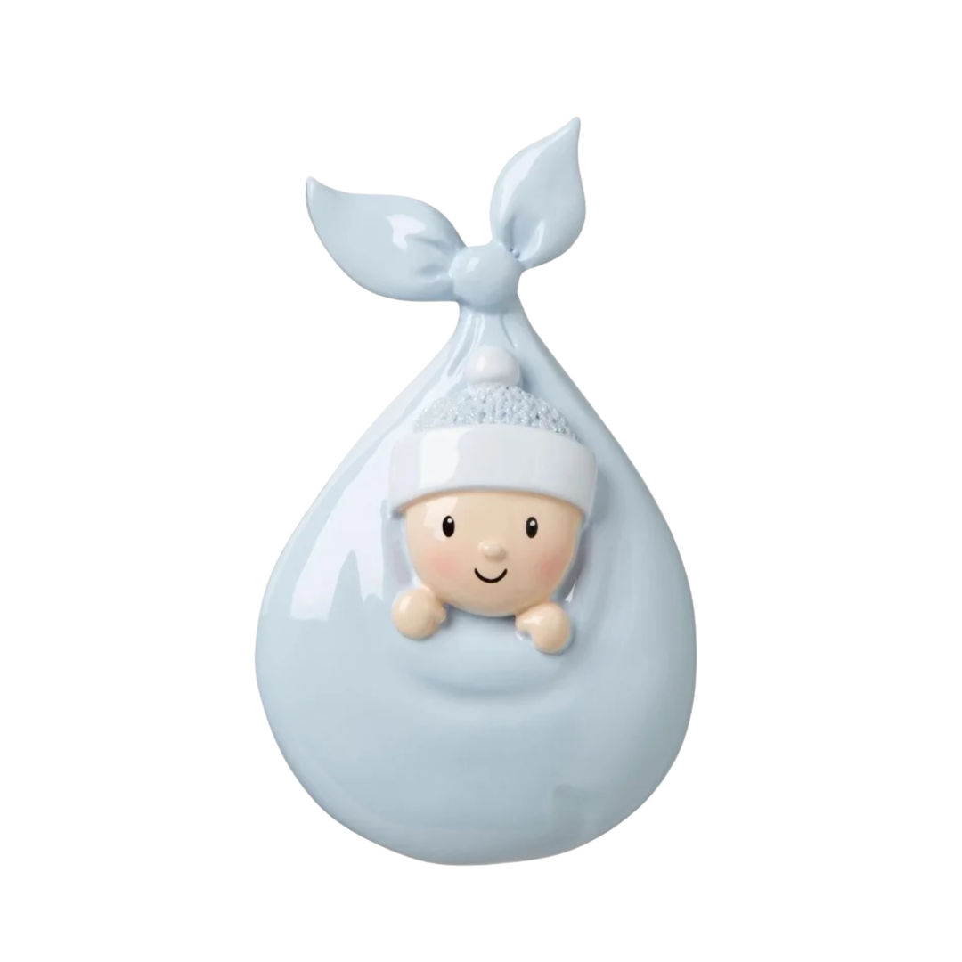 Blue Baby Bundle Ornament