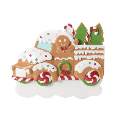 Gingerbread Truck Ornament