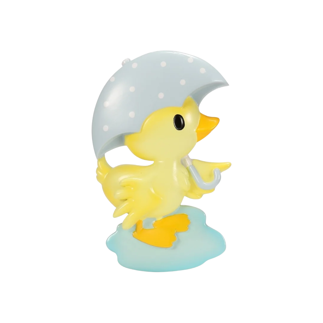 Blue Baby Duck Ornament