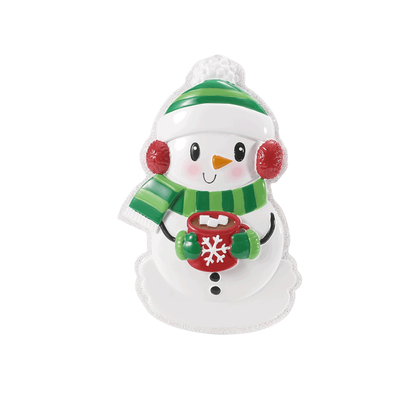 Snowman With Hot Cocoa Ornament