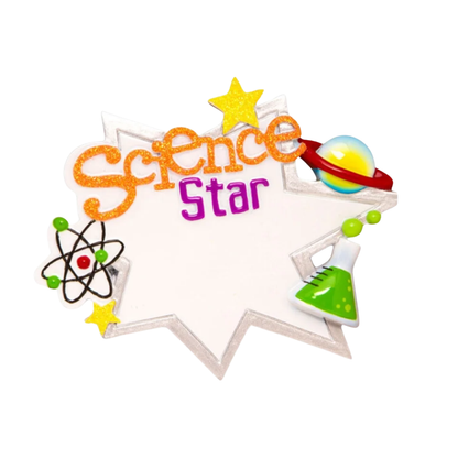 Science Star Ornament