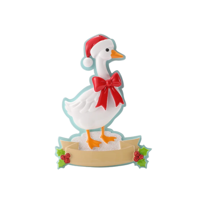 Christmas Goose Ornament
