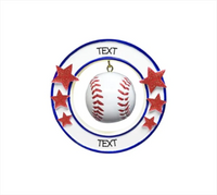 Baseball - 3D Ornament