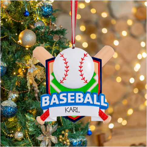 Elite Baseball Ornament