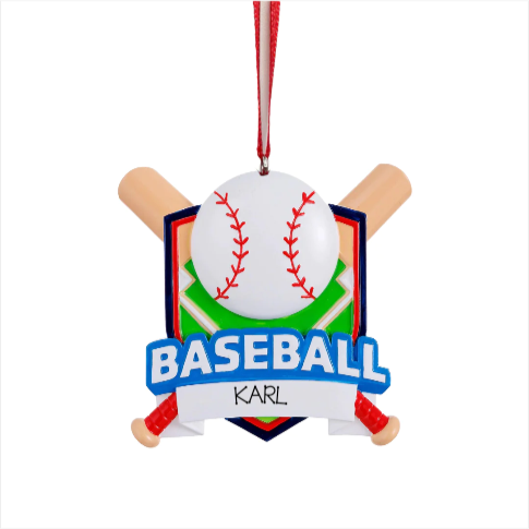 Elite Baseball Ornament