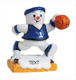 Basketball Snowman Ornament