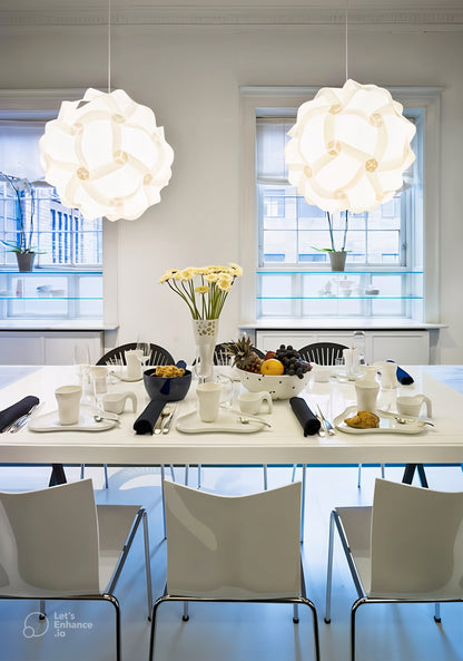 Custom Modern Puzzle Lamp