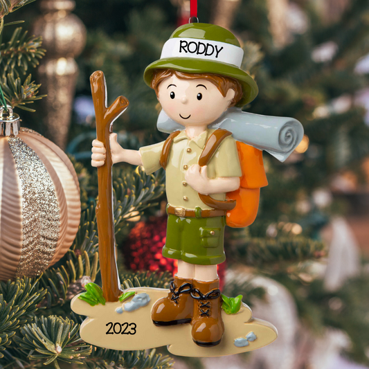 Personalized HikerBoy1 - Custom Holiday Gift