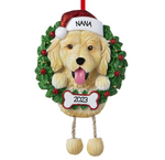 Golden Doodle Dog Ornament