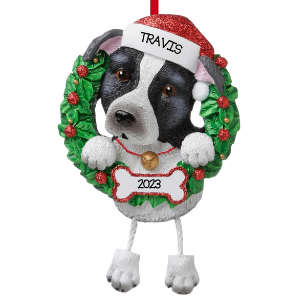 Pit bull Dog Ornament