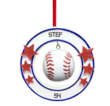 Baseball - 3D Ornament