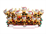Reindeer Family of 12- Table Topper Stand Decoration