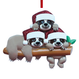 Sloth Family - Family of 3