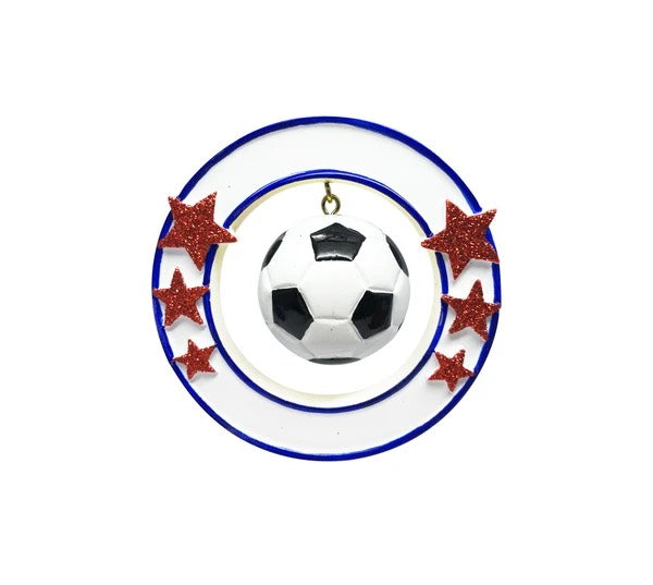 Soccer - 3D Ornament - Personalized by Santa - Canada