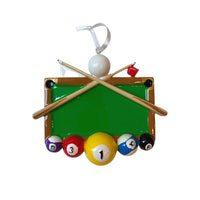 Billiards Balls Ornament - Personalized by Santa - Canada
