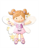 Fairy Personalized Christmas Ornament