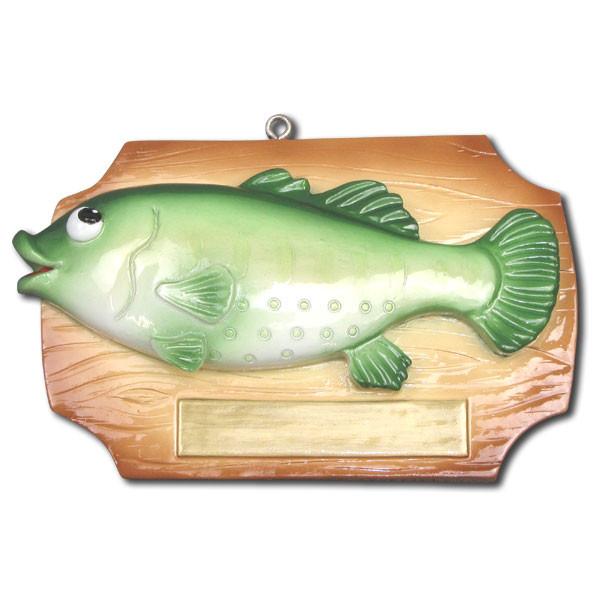 Fish Bass Ornament - Personalized by Santa - Canada