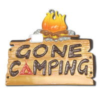 Gone Camping Ornament - Personalized by Santa - Canada