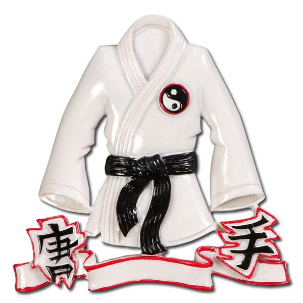 Karate Jacket Ornament - Personalized by Santa - Canada