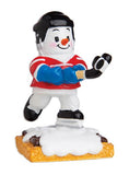 Hockey Snowman Ornament - Personalized by Santa - Canada