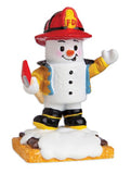 Fireman Snowman Ornament - Personalized by Santa - Canada