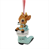 Nostalgic Baby Deer (Boy and Girl) Ornament