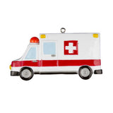 Ambulance Ornament - Personalized by Santa - Canada
