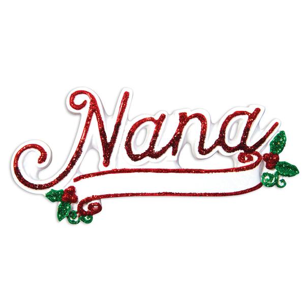 Nana Ornament - Personalized by Santa - Canada