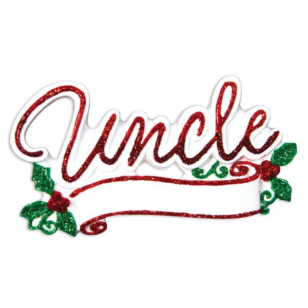 Uncle Ornament - Personalized by Santa - Canada