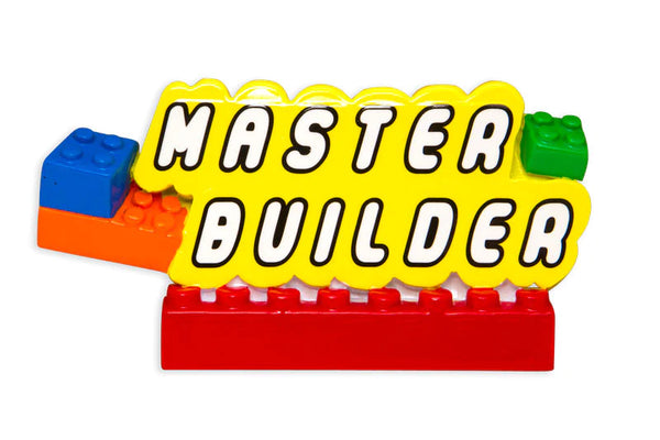 Master Builder Personalized Christmas Ornament
