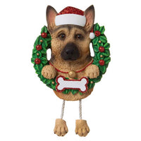 German Shepherd Dog Ornament - Personalized by Santa - Canada