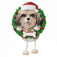 Shih Tzu Dog Ornament - Personalized by Santa - Canada