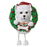 Westie Dog Ornament - Personalized by Santa - Canada