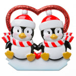 Penguins in Love Ornament - Personalized by Santa - Canada