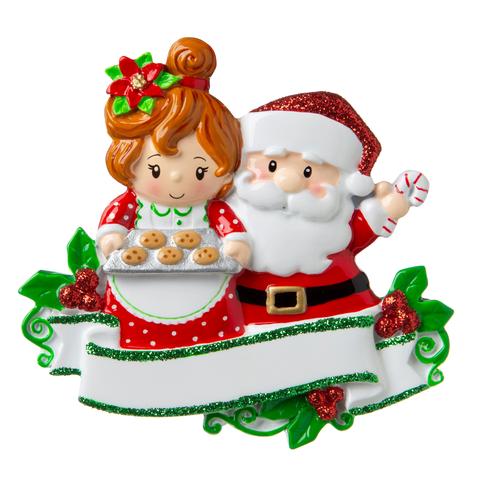 Mr & Mrs Claus Couple Ornament - Personalized by Santa - Canada