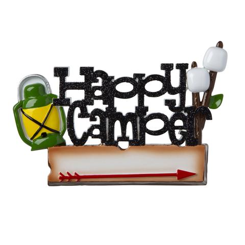 Happy Camper Ornament - Personalized by Santa - Canada
