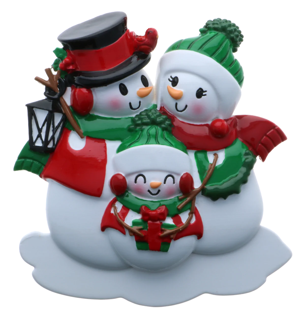 Snowman family - Family of 3