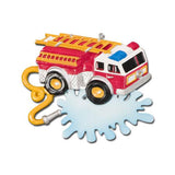 Fire Truck Ornament - Personalized by Santa - Canada